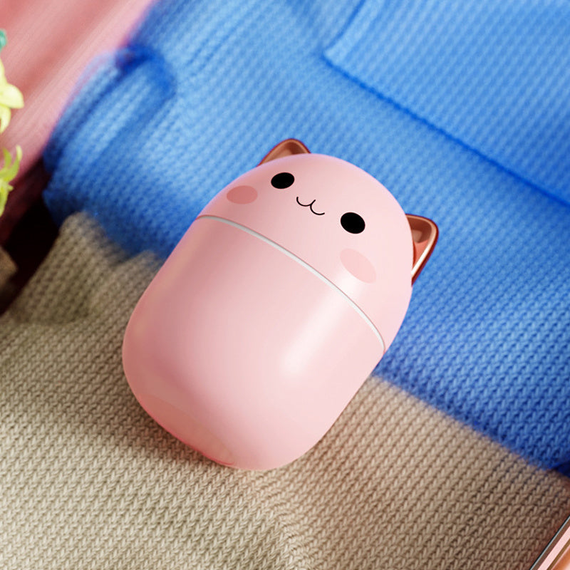 USB Silent Car Humidifier With Ambient Light